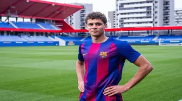 حمزة عبد الكريم بديلاً في تشكيل برشلونة تحت 19 عامًا ضد كورنيلا في الدوري الإسباني للشباب